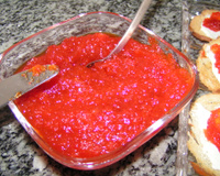 Chutney de pimentão da Isabel
