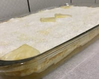 Bolo abacaxi de forma