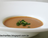 Papa de feijão no coco