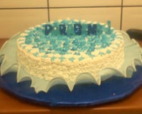 Pão-de-ló super fácil com creme de abacaxi