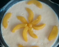 Gelado de pêssego