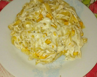 Macarrão com molho de queijo