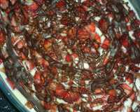 Pavê de morango simples