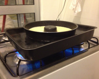 Pudim de leite caipira do Vitor