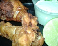 Coxa de frango empanada da mamãe