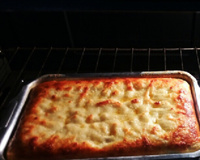 Souflé cremoso de milho e queijo