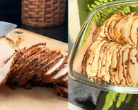 Nunca mais comprei embutido de peito de peru depois que aprendi como fazer essa versão com frango caseira e mais saudável