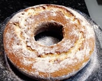 Bolo de banana de liquidificador
