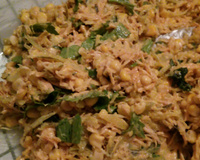 Salpicão de casca de melancia