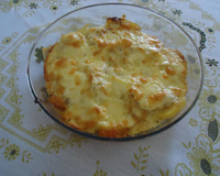 Batata gratinada