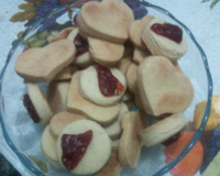 Biscoitinho amanteigado com goiabada