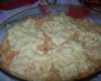 Macarrão marguerita de forno