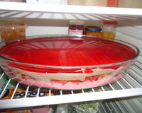 Torta de biscoito com morango