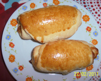 Pãezinhos de mandioquinha enroladinhos recheados