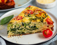 Torta de legumes rápida e prática para um jantar nutritivo e gostoso: aprenda como fazer em 5 passos