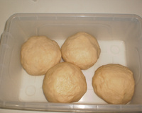 Massa de pizza artesanal