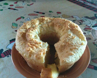 bolo salgado  de polvilho doce (rosca)