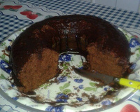 Bolo de chocolate simples
