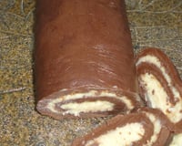 Rocambole de prestígio cremoso