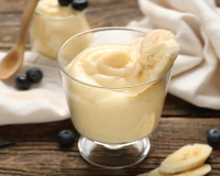 Uso 2 bananas e 1 copo de leite: minha receita ‘italiana’ sem açúcar pronta em 5 minutos