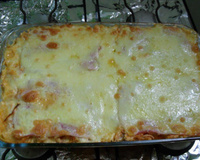 Lasanha caseira de frango