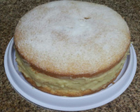 Bolo de sonho de padaria