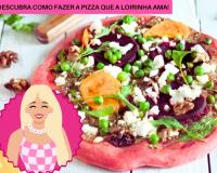 Pizza rosa da Barbie como você sempre sonhou: leve o filme para a hora do lanche