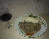 Carne ao vinho tinto