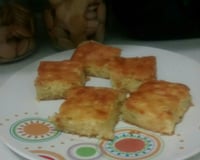 Bolo cremoso de batata doce