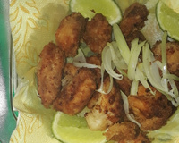 Frango empanado com maionese