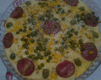 Torta salgada de liquidificador