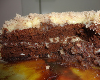 Torta de chocolate com castanha-do-pará