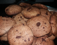 Cookies sem açúcar mascavo