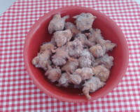 Bolinho de chuva de cenoura com chocolate