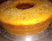 Bolo de fubá com erva doce