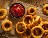 Onion rings de bar