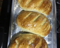 Pão caseiro simples