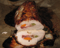 Lombo recheado delicioso