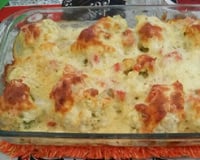 Couve-flor gratinada