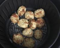 Bolinho de arroz na air fryer
