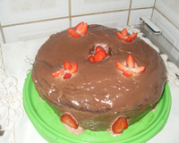 Bolo cavado guloseima