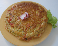 Torta de camarão