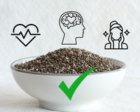 Semente de chia é um tesouro para o corpo todo: 6 benefícios para o cérebro, o coração, a pele e muito mais