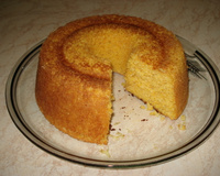 Bolo de milho e milharina