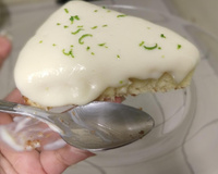 Bolo de chocolate branco