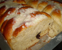 Rosca de canela e passas da Lú