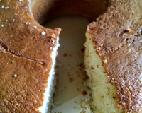 Bolo de leite talhado