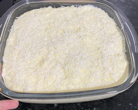 Pavê gelado de creme branco