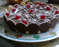 Torta holandesa com chocolate