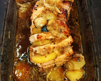 Lombo de porco ao forno